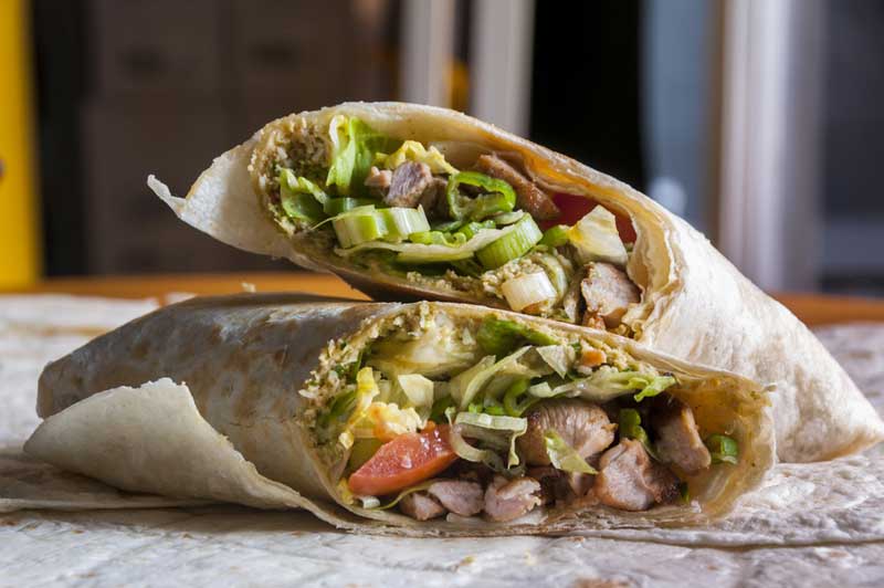 chicken-fajita-wrap